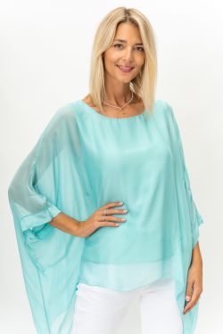 Solid Silk Blouse